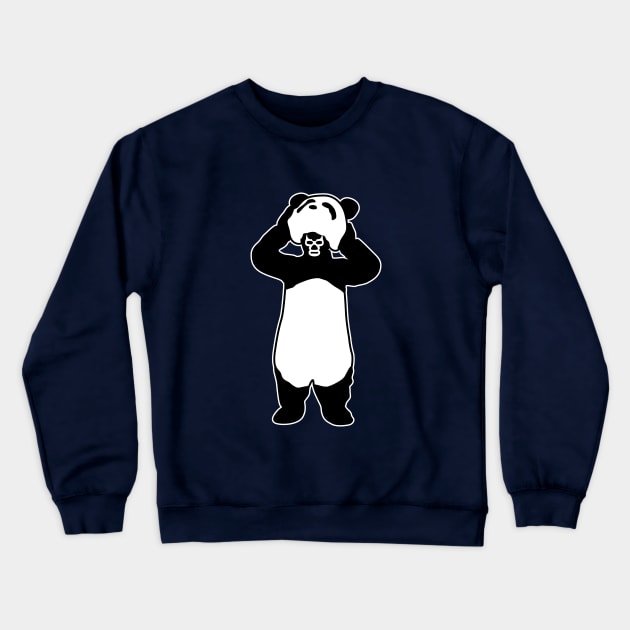 Lucha Panda Crewneck Sweatshirt by RK58